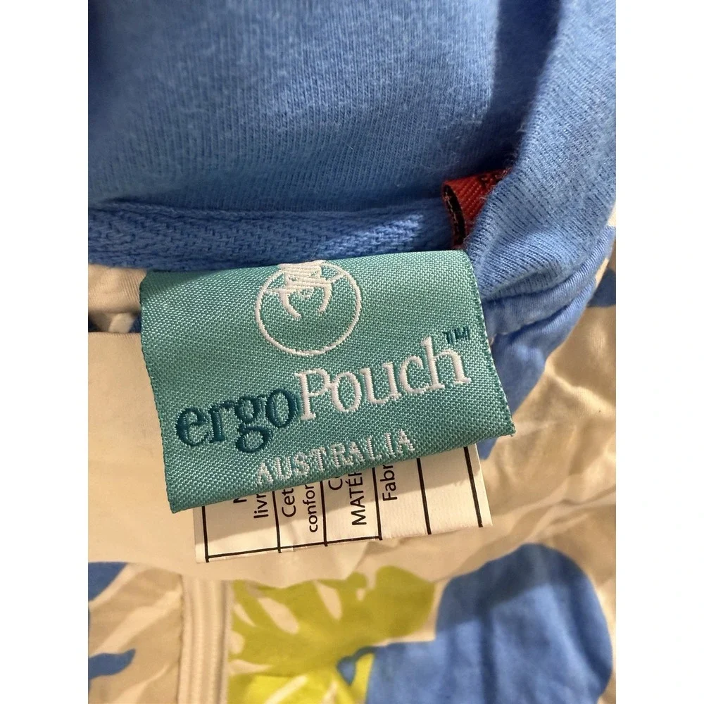 ErgoPouch Organic Cotton Sleep Sack Bag 12-36 Months TOG 2.5 Safari Animal Print